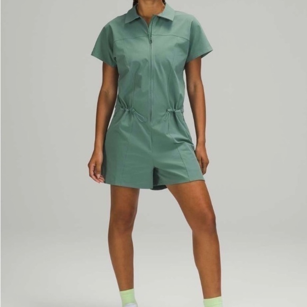 NWT Lululemon Stretch Rib pocketed romper size 0